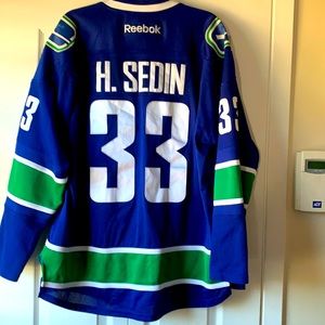 Vancouver Canucks Henrik Sedin Jersey